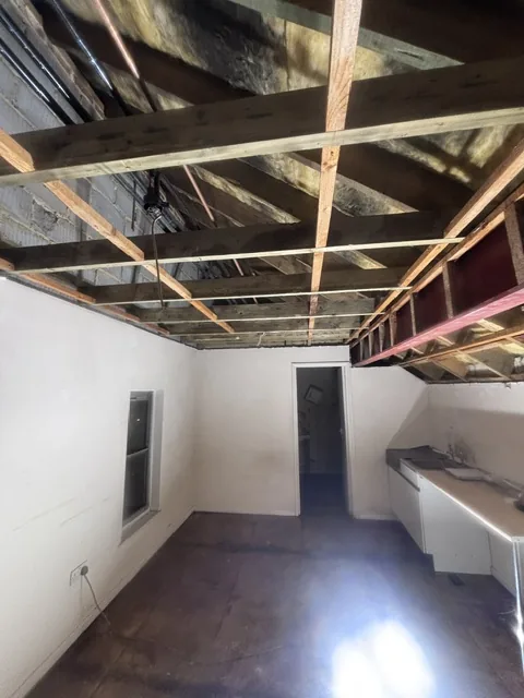 Controlled artex plasterboard strip-out in Rotherhithe