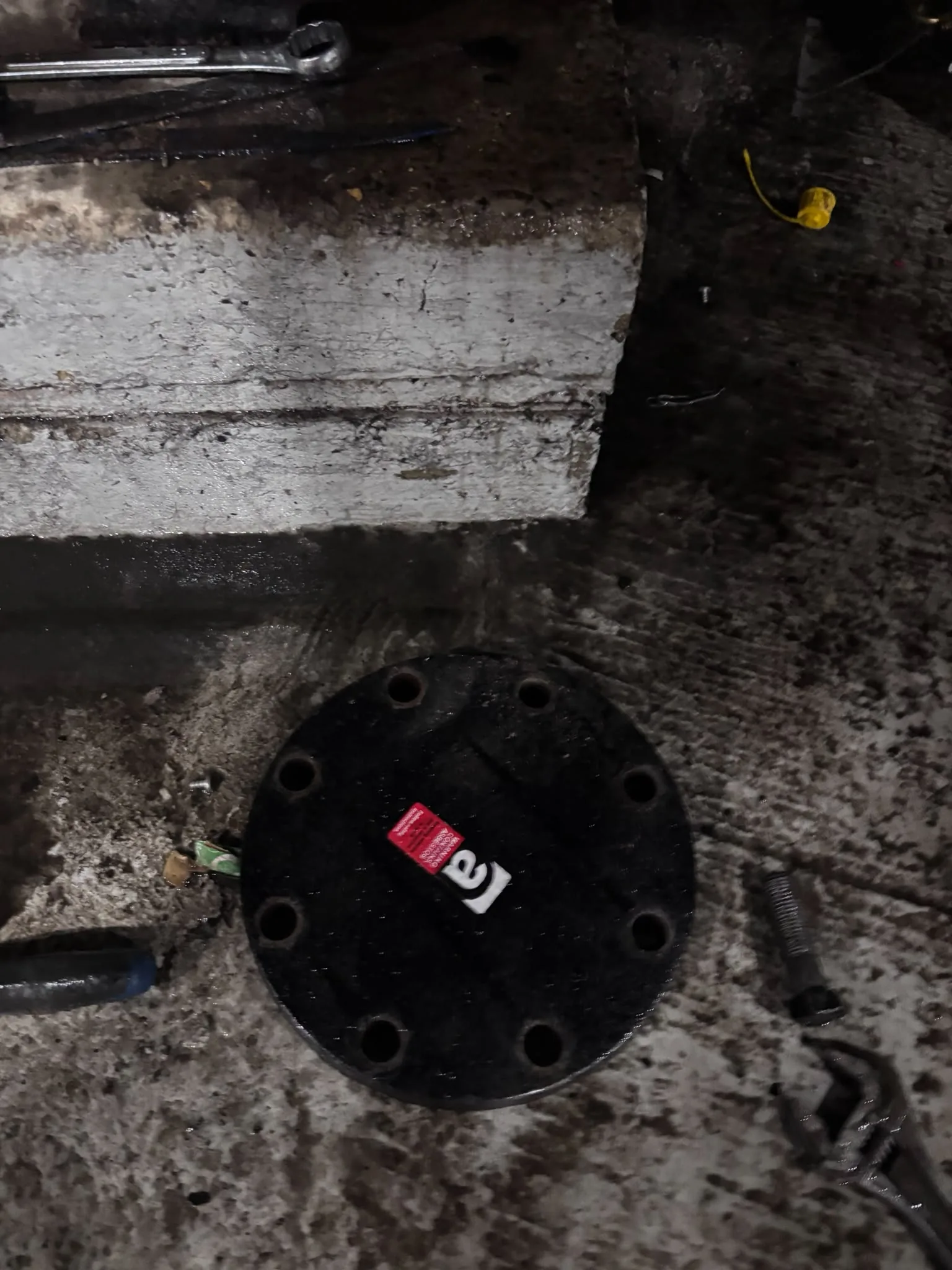 Artex scraping from a concrete ceiling during Rotherhithe refurbishment