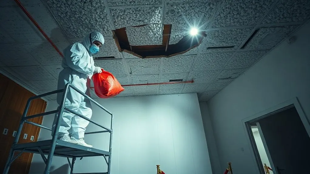Asbestos Ceiling Removal in Rotherhithe — HSE-licensed specialists