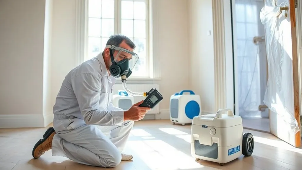 4-Stage Clearance Testing in Rotherhithe — HSE-licensed specialists