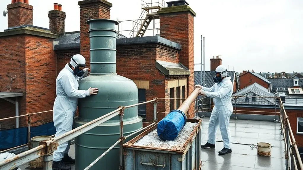 Water Tank & Flue Removal in Rotherhithe — HSE-licensed specialists